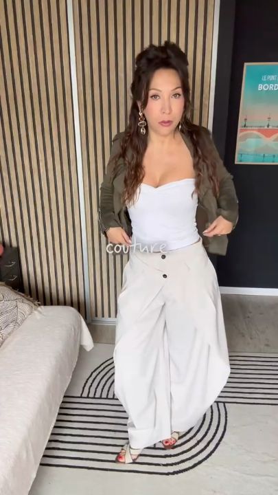 Look du jour : mélanger les matières pour un style décontracté chic