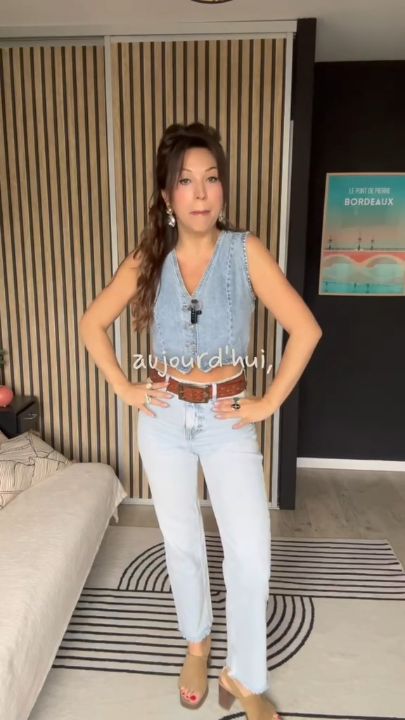 Total look denim : comment porter le jean sur jean avec style
